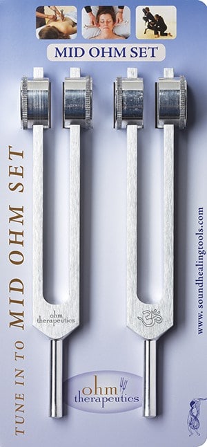 Mid-Ohm tuning forks